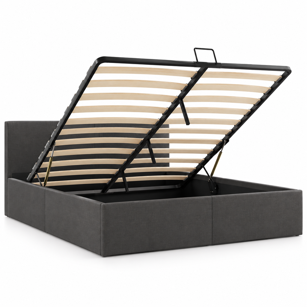 Lit Coffre en Tissu