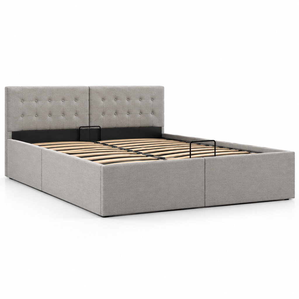 Lit Coffre en Tissu