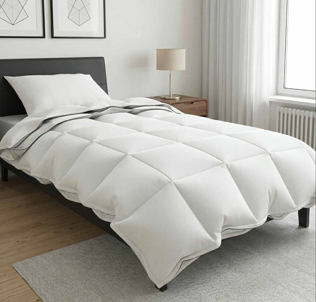Couette 100% Coton Blanc